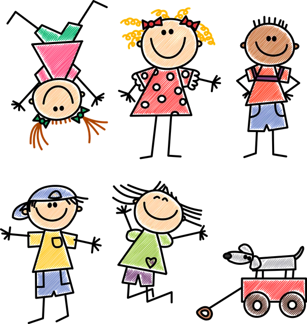 grafika przedstawiająca dzieci