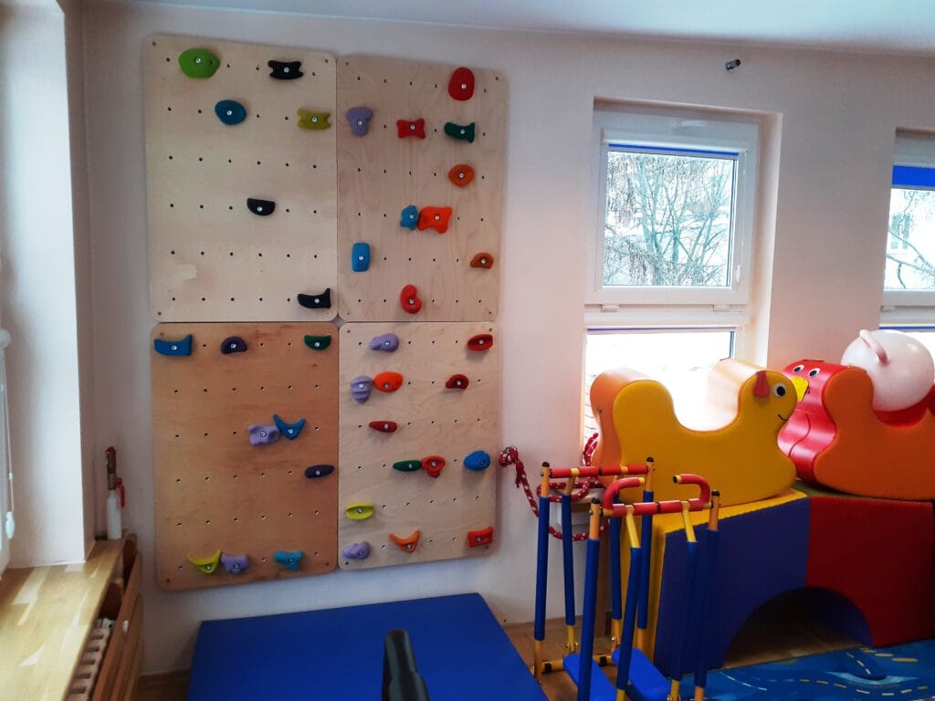 urządzenia do ćwiczeń w sali integracji sensorycznej